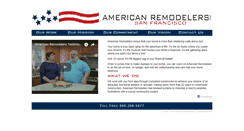 Desktop Screenshot of americanremodelers.com